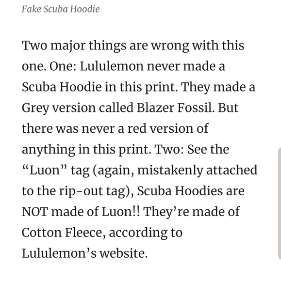 How to spot a fake Lululemon - Picture 6 of 8